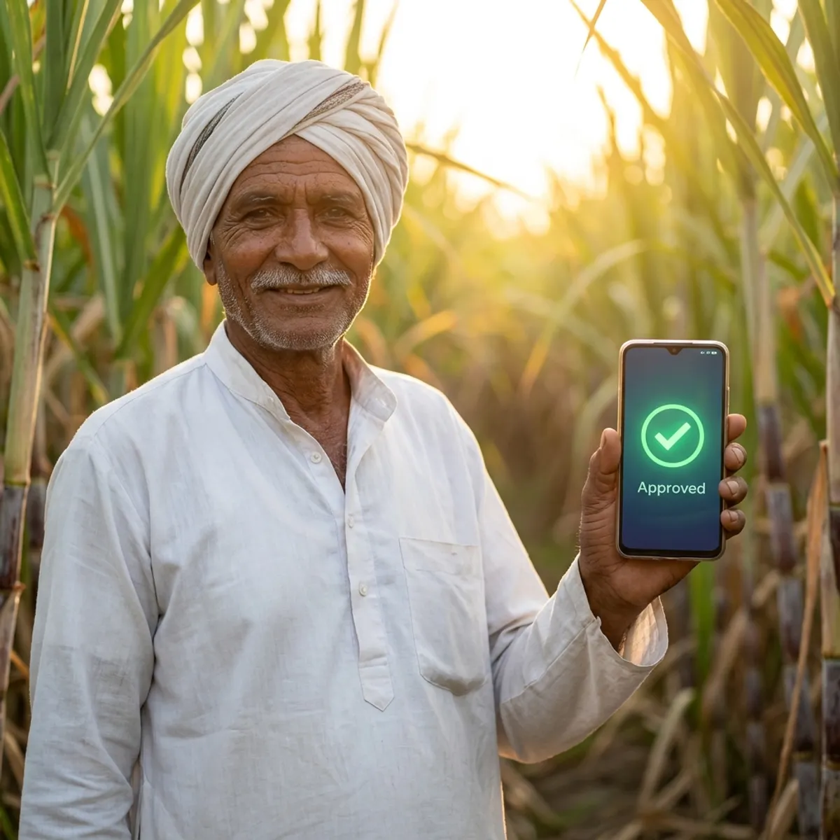 Happy Farmer using CaneUp Info Portal