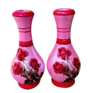 10 Inch Wooden Flower Pot
