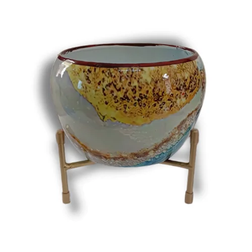 Metal Flower Pot Planter
